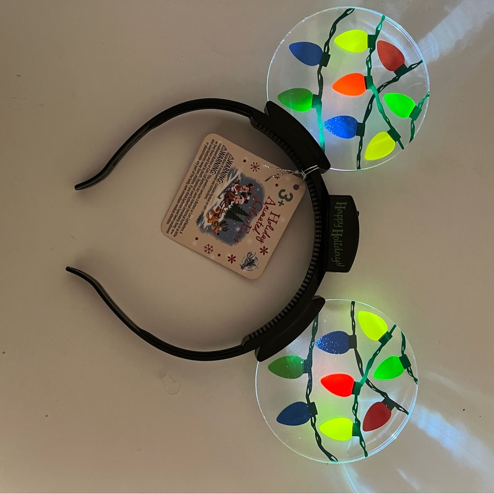 Light-Up Holiday Headband Mickey ears for kids